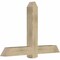 Ekena Millwork Eugene Rough Sawn Timber Gable Bracket, Douglas Fir, 60"W x 40"H x 6"D x 6"F, 16/12 Pitch GBW060X40X0606EUG00RDF - alternate 3